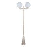 Domus Lighting Siena 2 Light Postlight 2.4m 300mm Opal