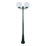 Domus Lighting Siena 2 Light Postlight 2.4m 300mm Opal