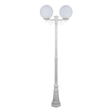 Domus Lighting Siena 2 Light Postlight 2.4m 300mm Opal