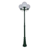 Domus Lighting Siena 3 Light Postlight 2.35m 250mm Opal