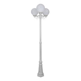 Domus Lighting Siena 3 Light Postlight 2.35m 250mm Opal