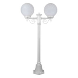 Domus Lighting Siena 2 Light Postlight 1.35m 250mm Opal