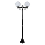 Domus Lighting Siena 2 Light Postlight 2m 250mm Opal