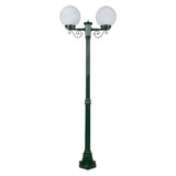Domus Lighting Siena 2 Light Postlight 2m 250mm Opal