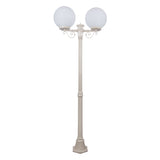 Domus Lighting Siena 2 Light Postlight 2.05m 300mm Opal