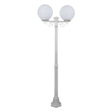 Domus Lighting Siena 2 Light Postlight 2.05m 300mm Opal