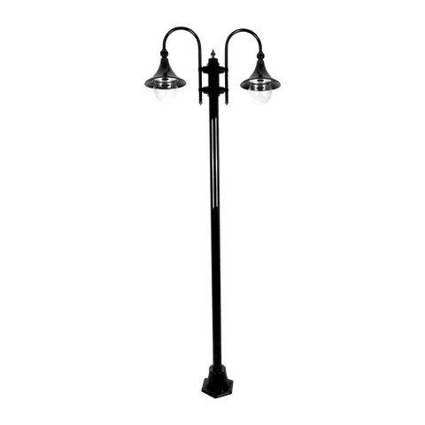 Domus Lighting Monaco 2 Light Postlight 2.4m