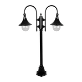 Domus Lighting Monaco 2 Light Postlight 1.35m