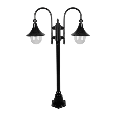 Domus Lighting Monaco 2 Light Postlight 1.35m