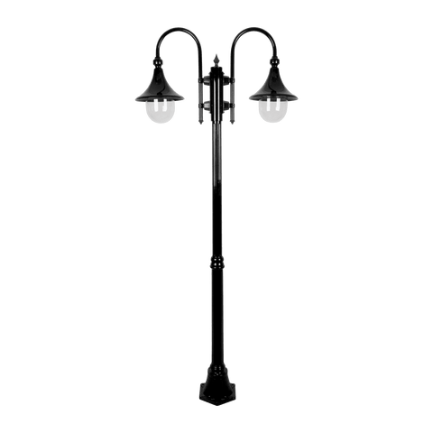 Domus Lighting Monaco 2 Light Postlight 1.98m