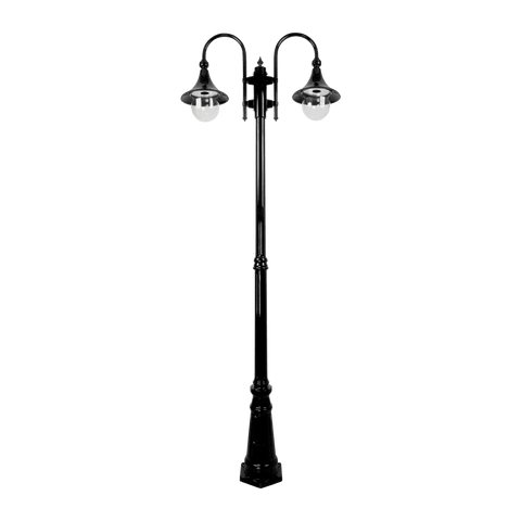 Domus Lighting Monaco 2 Light Postlight 2.35m