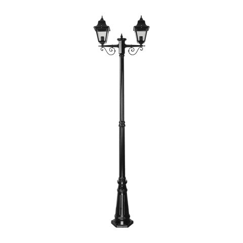 Domus Lighting Paris 2 Light Postlight 2.45m