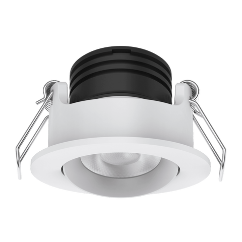 Domus Lighting Pico-3 Tilt Mini Recessed Downlight DALI