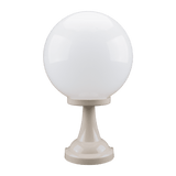 Domus Lighting Siena Pillar Mount 300mm Opal