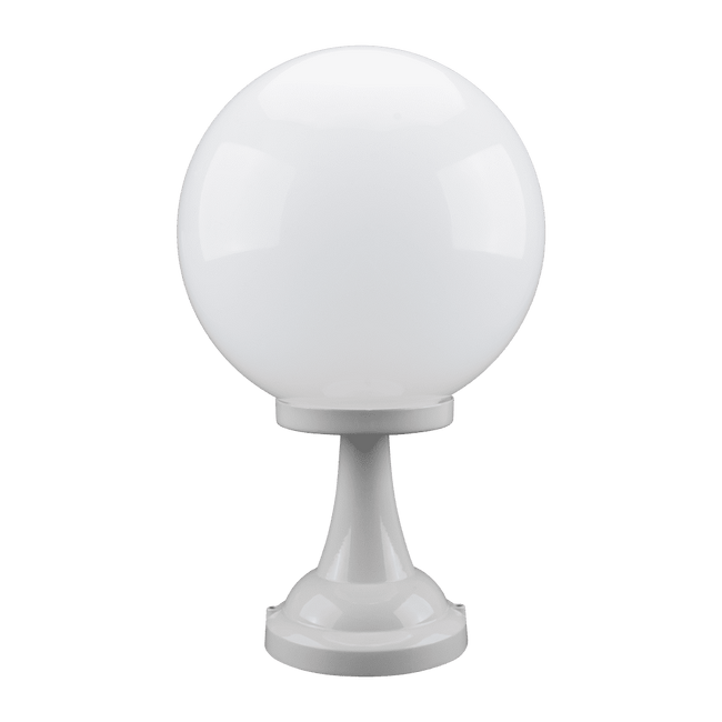 Domus Lighting Siena Pillar Mount 300mm Opal