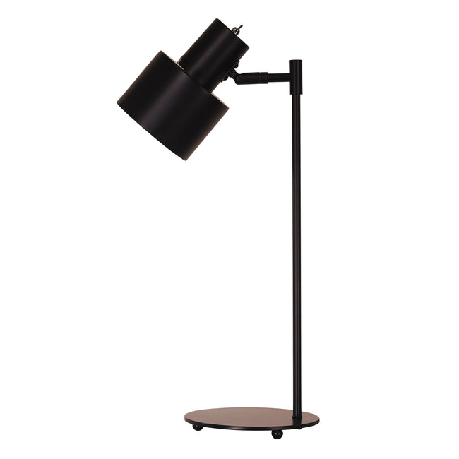 Table Lamp Adjustable Black E27 53cm Ari (Black Head) Oriel Lighting