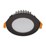 Domus Lighting TEK-13 13W Dimmable LED Downlight - Matt Black TRIO