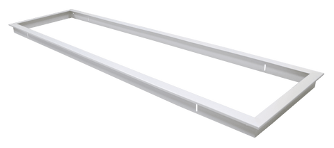 Domus Lighting TRIM-312 Rectangular Recessed Panel Trim - Satin White Trim