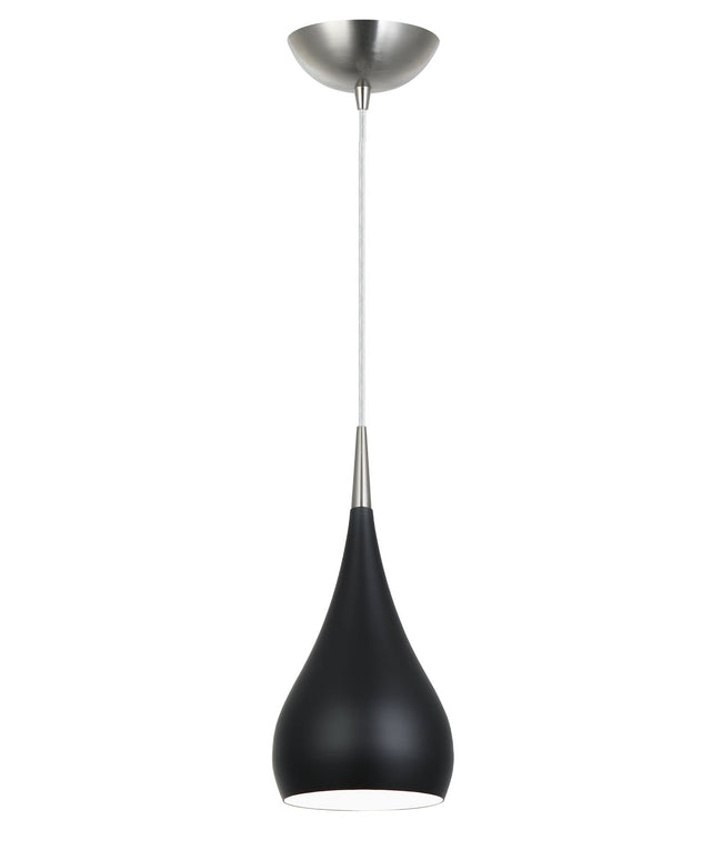 CLA Lighting Zara Bell Shaped Pendant Matt Black