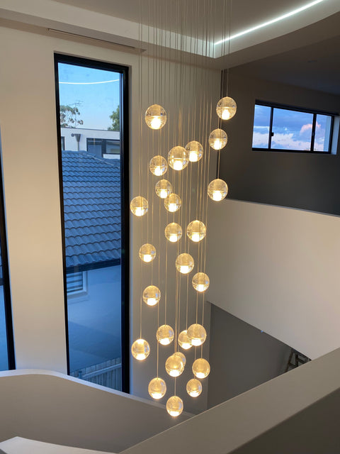 Replica Bocci LED Pendant Light 14.26 Clear Crystal