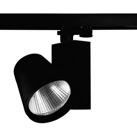 Vibe Lighting 32W Elegant 320 Three Circuit LED Track Light 3000K CRI80 - Black 