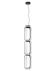 Maya triple glass pendant light