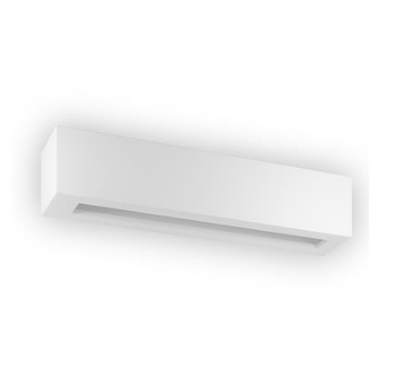 Wall Light Ceramic White G9 in 35cm or 50cm Domus Lighting 