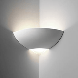 Wall Light Raw Ceramic with Frosted Glass E27 in 30cm BF-7949 Domus Lighting | Alpha Lighting & Electrics 