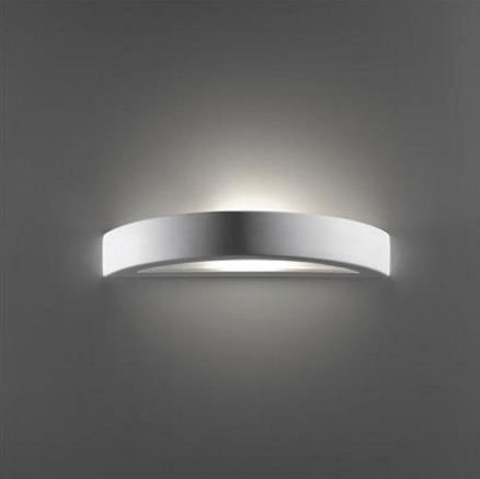Wall Light Raw Ceramic w Frosted Glass in E27 in BF-8042 or BF-7603 Domus Lighting 