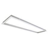 Domus Lighting TRIM-312 Rectangular Recessed Panel Trim - Satin White Trim 