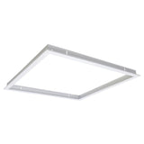Domus Lighting TRIM-606 Square Recessed Panel Trim - Satin White Trim 