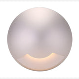 Domus Lighting Deka Round One-Way Cover to Suit Deka-Body - Anodised Aluminium or Solid Brass | Alpha Lighting & Electrics 