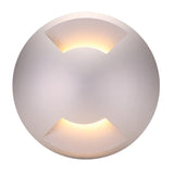 Domus Lighting Deka Round One-Way Cover to Suit Deka-Body - Anodised Aluminium or Solid Brass | Alpha Lighting & Electrics 