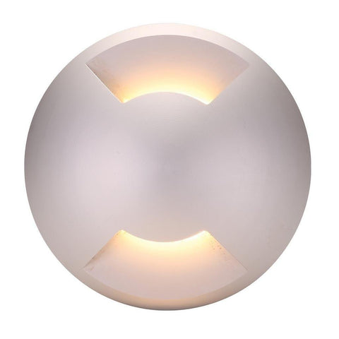 Domus Lighting Deka Round One-Way Cover to Suit Deka-Body - Anodised Aluminium or Solid Brass | Alpha Lighting & Electrics 
