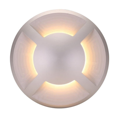 Domus Lighting Deka Round One-Way Cover to Suit Deka-Body - Anodised Aluminium or Solid Brass | Alpha Lighting & Electrics 