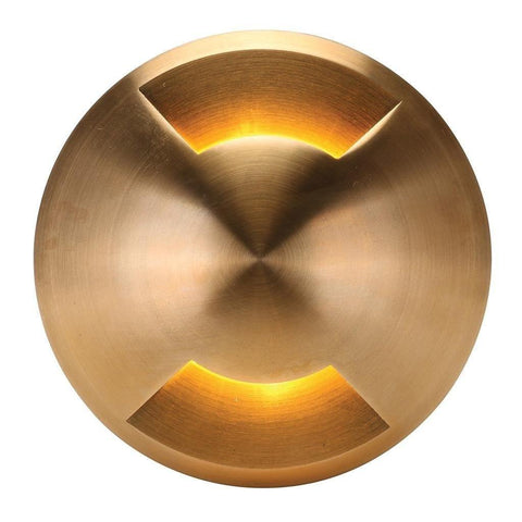 Domus Lighting Deka Round One-Way Cover to Suit Deka-Body - Anodised Aluminium or Solid Brass 