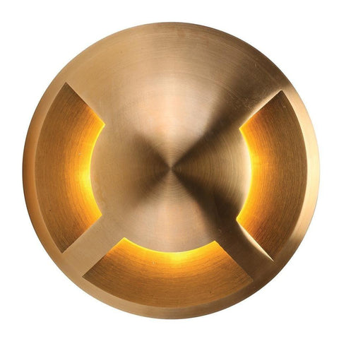 Domus Lighting Deka Round One-Way Cover to Suit Deka-Body - Anodised Aluminium or Solid Brass 