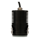 Domus Lighting Deka-Body Round 12V 3W LED Inground Light Black Body - 3000K or 5000K | Alpha Lighting & Electrics 