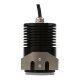 Domus Lighting Deka-Body Round 12V 3W LED Inground Light Black Body - 3000K or 5000K | Alpha Lighting & Electrics 