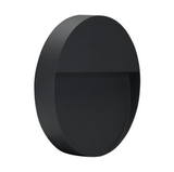 LED Wall Light Exterior Surface Mount Round 9W 240V in Silver or Dark Grey Zeke Domus Lighting | Alpha Lighting & Electrics 