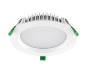 Domus Lighting DECO-20 Round 20W Dimmable LED Downlight - White Frame | Alpha Lighting & Electrics 
