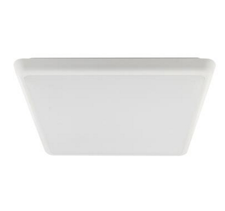 Domus Lighting Solar-400-SQ Square 240V 35W 40cm Slimline LED Ceiling Light - White Frame | Alpha Lighting & Electrics 