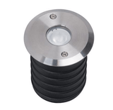 Domus Lighting Magneto 3W LED Induction Inground Light 24V 316 Stainless Steel - Narrow Beam 25° 