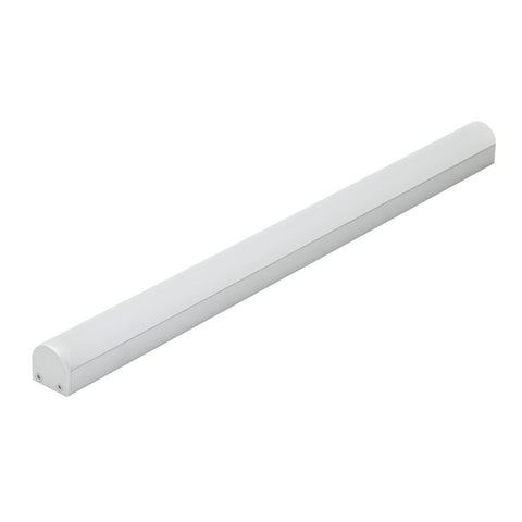 Mounting Profile in Aluminium w Opal Diffuser 100cm Bobby Curve Domus Lighting 