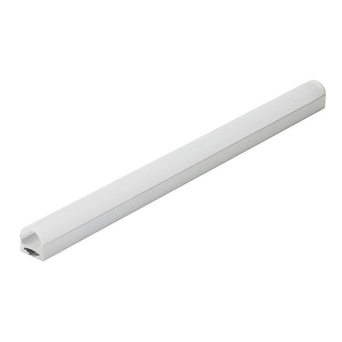 Mounting Profile in Aluminium w Opal Diffuser 100cm Bobby Curve Domus Lighting 