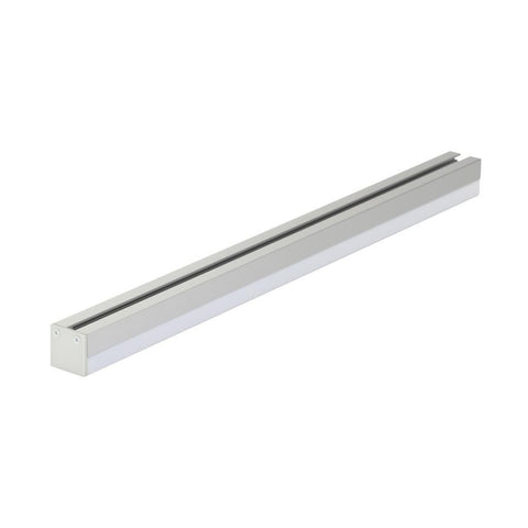 Mounting Profile in Aluminium w Opal Diffuser 100cm Bobby Bloc Domus Lighting 