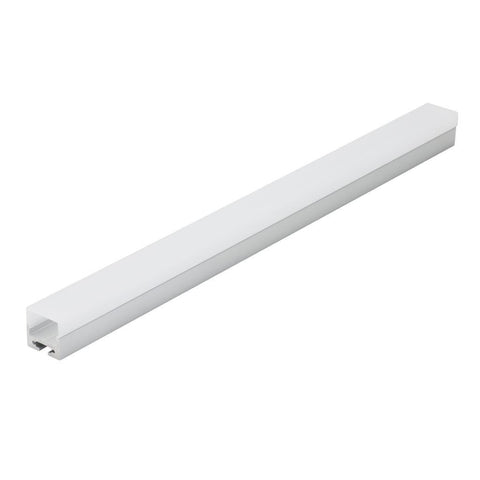 Mounting Profile in Aluminium w Opal Diffuser 100cm Bobby Bloc Domus Lighting 