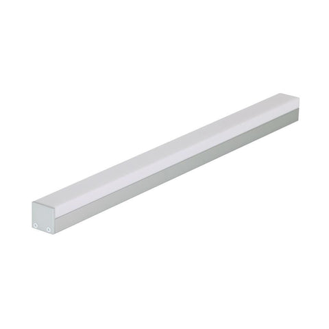 Mounting Profile in Aluminium w Opal Diffuser 100cm Bobby Bloc Domus Lighting 