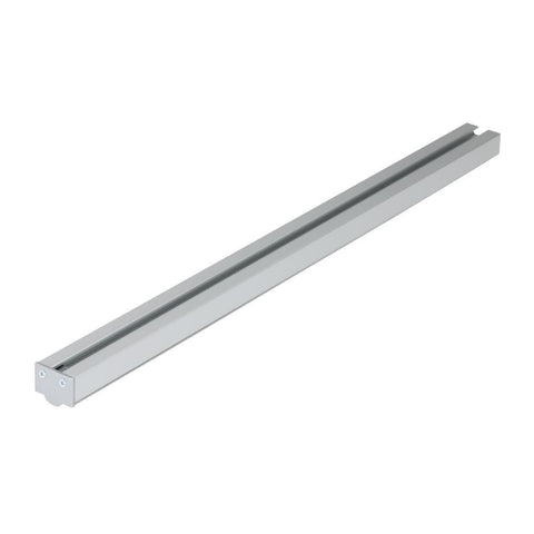 Mounting Profile in Aluminium w Clear Diffuser 100cm Bobby Optic Domus Lighting 