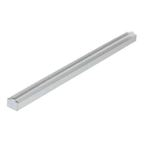 Mounting Profile in Aluminium w Clear Diffuser 100cm Bobby Optic Domus Lighting 